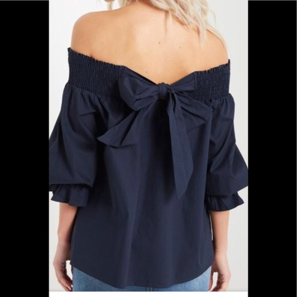 NWOT Off the Shoulder Top with Bow
